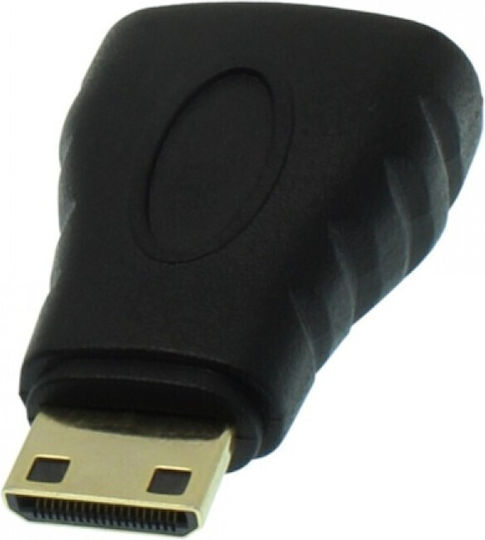 Θηλυκό Μετατροπέας HDMI male σε mini HDMI female 1τμχ