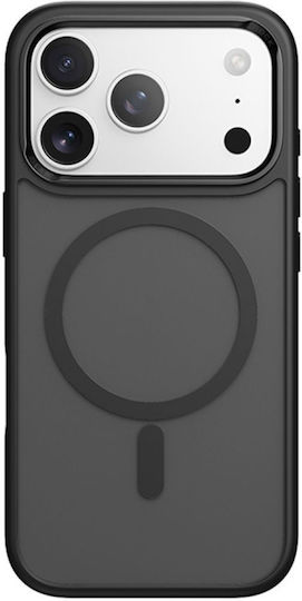 Rock Guard Touch Matte Back Cover Plastic / Silicon Negru (iPhone 17 Pro Max)