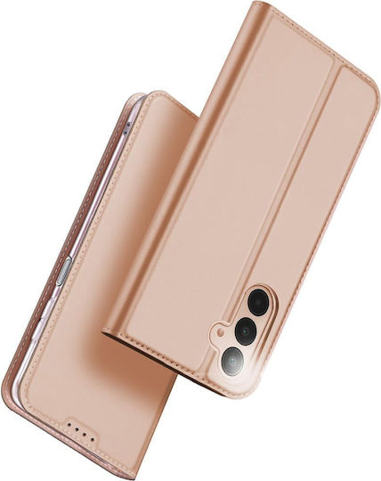 Dux Ducis Skin Pro Wallet Leather / Silicone Pink (Galaxy A17)