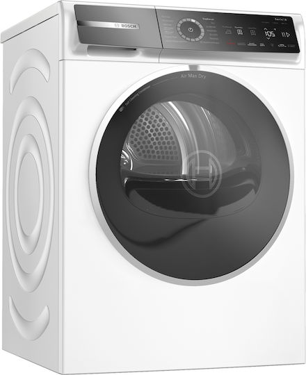 Bosch Serie 8 Στεγνωτήριο 9kg με Αντλία Θερμότητας