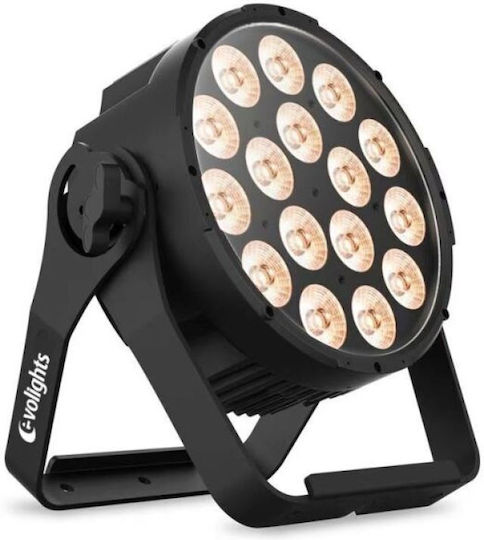EVGA Φωτορυθμικό Spot LED PAR DMX RGBWA / UV