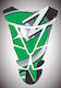 Tankpad Kawasaki Z Verde-alb