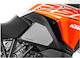 Side Tank Grip Protectors One Design HDR KTM 1290 Super Adventure S T R 20 Transparent