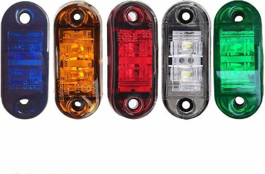 Led Lumini De Volum 12-24v 6x2.5cm Verzi