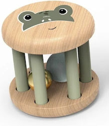 Speedy Monkey Ξύλινη Κουδουνίστρα Frog
