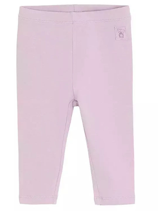 Kinder Leggings Lang Purple