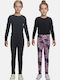 Set Colanți Copii Lungi Pink-Black Animal Print