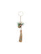 Hanging Bell Ornament Metallic Gold