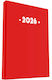 Hydrogeios Tägliches Tagebuch Pvc 2026 Rote 17x...