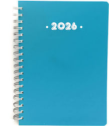 Υδρόγειος Ημερήσιο Ημερολόγιο Σπιράλ P.p 2026 Ocean Blue 10x14 0411 Υδρόγειος Ημερήσιο Ημερολόγιο Σπιράλ P.p 2026 Ocean Blue 10x14 0411