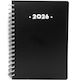 Ydrogeios Daily Planner 2026 Black Spiral 17x24cm