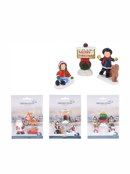 JK Home Decoration Christmas Figure Height 5cm