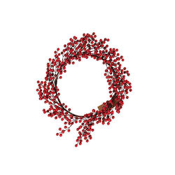 Weihnachtskranz Rote Beeren 50cm