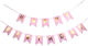 Διακοσμητικό Μπάνερ Ροζ “happy Birthday” 11.5 X 16.5 Cm B501-pk Bal-b501-pk