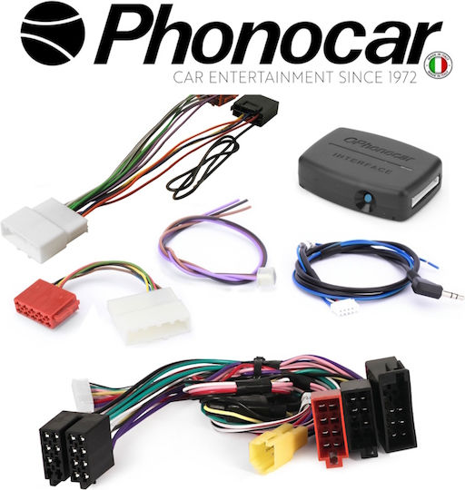 Phonocar Car Steering Wheel Control Adapter for Fiat / Nissan / Opel / Renault