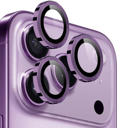 Northjo Camera Protection Tempered Glass Purple for the Apple iPhone 17 Pro Max