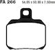 Τακακια Fa266 Adige P186 Asx Organic Χ8 125/200 04-05 Χ9 125 200 250 500 03-04 Beverly 500