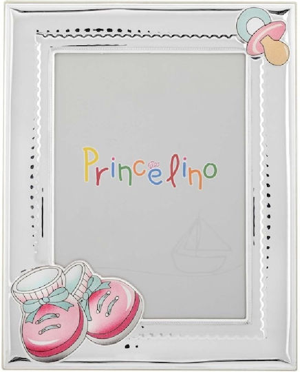 Prince Silvero Детска Рамка За Снимки Сребърна 13x18см