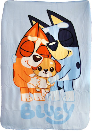 Bluey Одеяло Флийс Blue 150x100cm