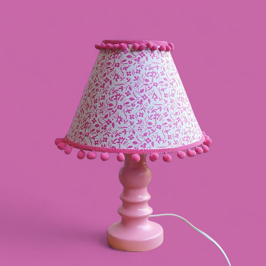 Oxygen Kids Table Lamp Shinny Flowers 25x20x10cm