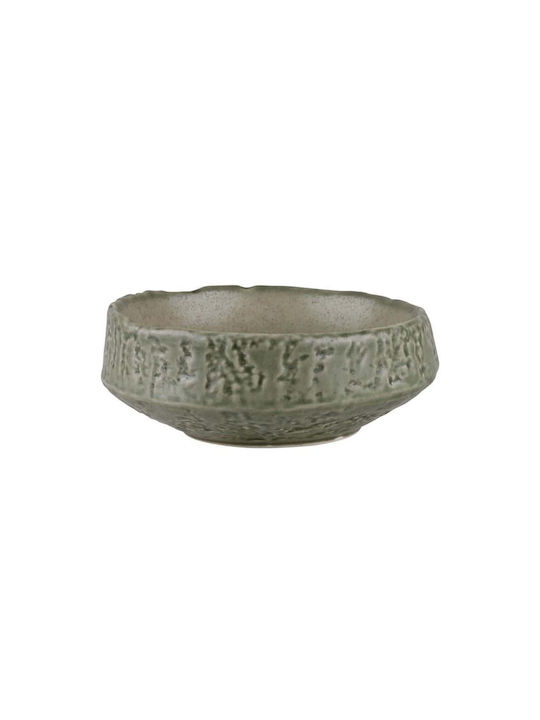 Kutahya Porselen Serving Bowl Round Gray with Diameter 17cm