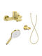 Roca Mixing Bathtub Faucet Gold