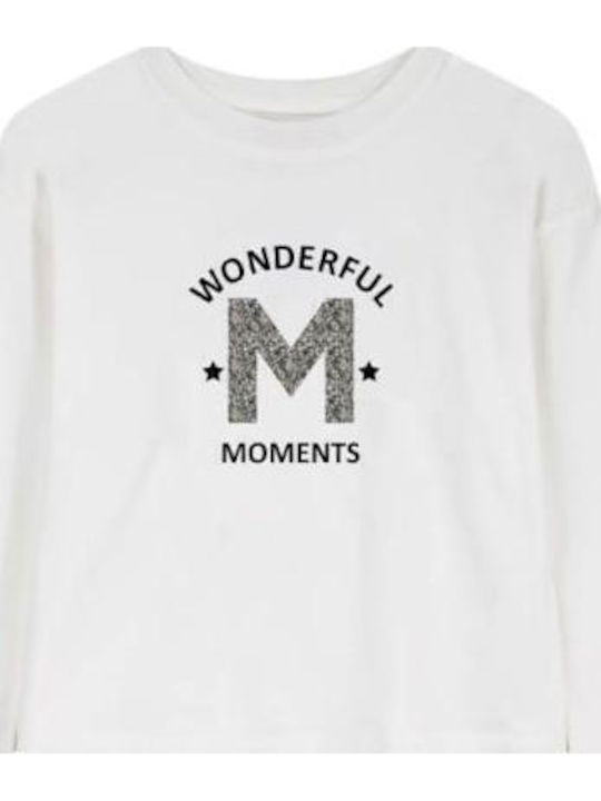 Energiers Kids' Shirt Long Sleeve Ecru