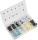 160 Pieces Audi Universal Car Snap Clips