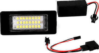 License Plate Lights for Audi A1 / A4 / A6 / A7 / Q5 Skoda Fabia / Superb / Yeti Volkswagen Passat