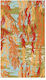Χαρτοπετσέτες Guest Willows Coral 10.8x19.8cm Caspari 15 Tεμάχια