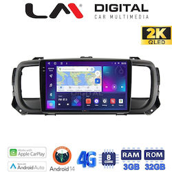 LM Digital Ηχοσύστημα για Peugeot Expert Opel Vivaro Fiat Scudo Toyota Proace Citroen SpaceTourer / Jumpy 2022 με Bluetooth, USB & GPS LM Digital Ηχοσύστημα για Peugeot Expert Opel Vivaro Fiat Scudo Toyota Proace Citroen SpaceTourer / Jumpy 2022 με Bluetooth, USB & GPS