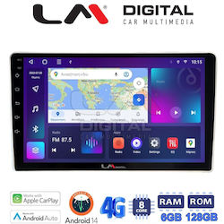 LM Digital Ηχοσύστημα για Peugeot Expert Toyota Proace Citroen C2 / C3 / Jumpy / Berlingo 2013-2016 με Bluetooth, USB & GPS