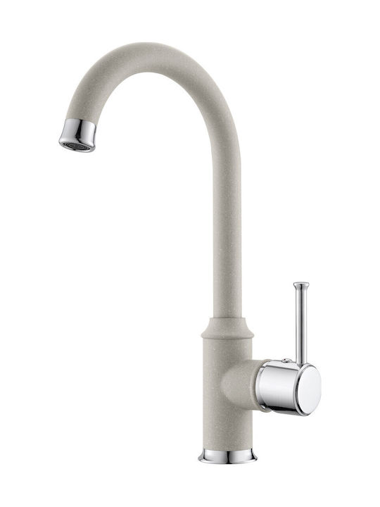 X Granit Arc N Baterii Chiuvetă Bucătărie Bancă Bej X Granit Arc N Baterii Chiuvetă Bucătărie Bancă Bej