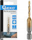 Geko Drill HSS Titanium with Hexagonal Shank for Metal