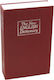 Portable Book Safe Arte Ts0309 23.5x15.5x5.5 cm Red