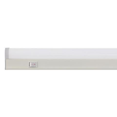 Φωτιστικο Κουζινας Μπανιου Led 14w 120cm 230v Επεκτεινομενο Ψυχρο Λευκο 6400k Sigma 052-001-0120
