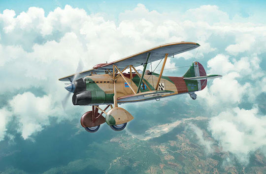Bauanleitung Flugzeugmodell Cr.32 Freccia Flugzeug Maßstab 1:72 Italeri 1438s