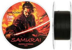 Nylon Monofilament Baracuda Samurai 150 M Black Color