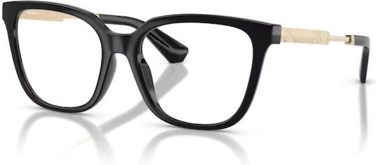 Burberry Women's Acetate Prescription Eyeglass Frame Black BE2441U 3001