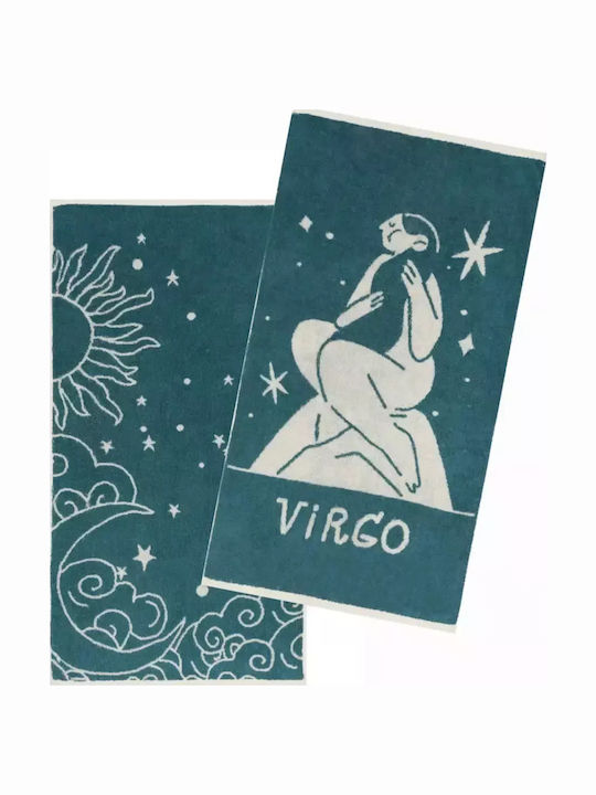 Kentia Πετσέτα Προσώπου Zodiac 50x90εκ. Virgo 2...