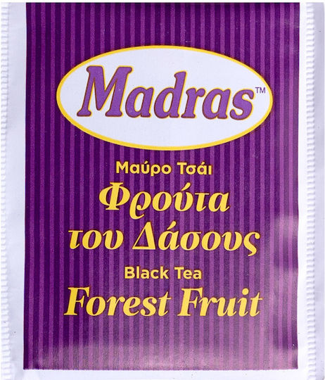 Madras Φρούτα Του Δάσους Μαύρο Τσάι 10 Φακελάκια