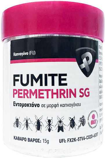 Protecta Fumite Permethrin Dulap și sertar pentru Gândaci / Țânțari / Furnicile / Muște / Pulăci 15gr