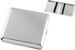 Angelo Ταμπακιέρα Μεταλλική Chrome Satin