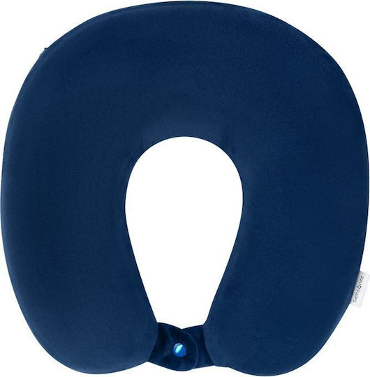 Samsonite Memory Foam Travel Pillow Blue