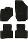 Lampa Set of Front and Rear Mats 4pcs for Opel Astra 2022+ Black