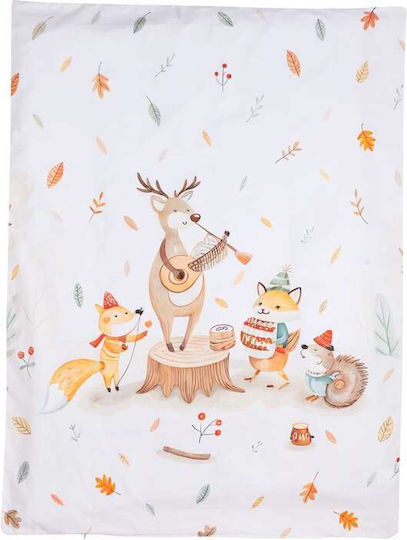 Bubaba By Freeon Baby Bettwäsche-Set Für Krippe 6Stücke Forest Friends 87080