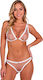 Passion Belissana Bra + Thong Set White