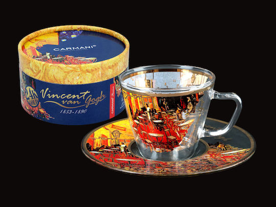 Espresso Cup V Van Gogh Café Terrace At Night Carmani