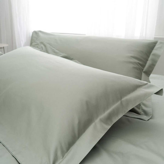Vesta Home Sheet Super-Double 240x270cm. Elegant Olive