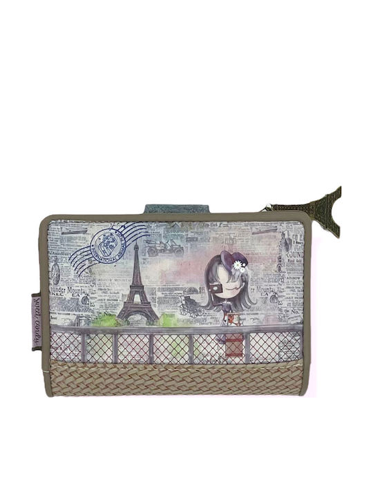 Großes Damenbrieftasche Braun
